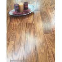 4mm Acacia Top Layer Engineered Hardwood Prefinished Small Leaf Acacia Parquet Wood Flooring